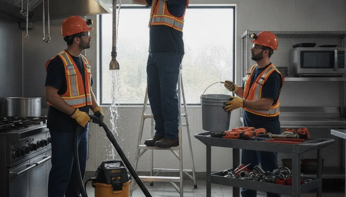 Aurora, CO emergency plumber repairing a burst pipe for fast home leak service