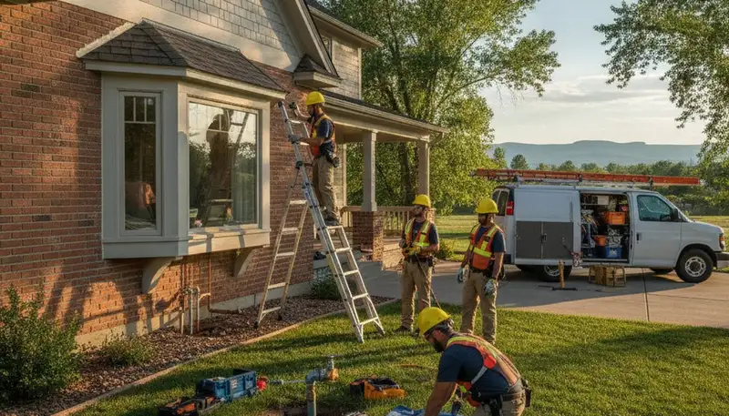 Emergency plumber truck in Aurora, CO serving plumbing repair and 24/7 leak response