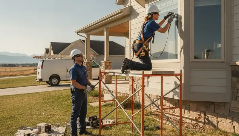 Emergency plumber service van for plumbing repairs in Aurora, CO