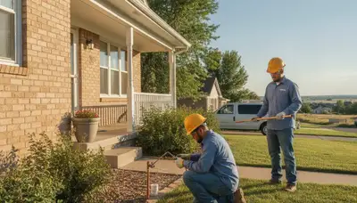 Emergency plumber truck in Aurora, CO for plumbing repair service