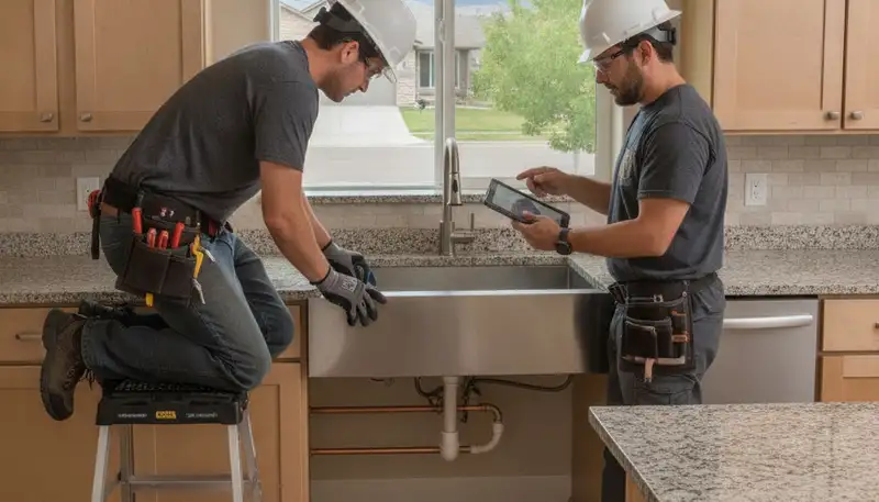 Emergency plumber repairing a pipe in Aurora, CO for fast plumbing service