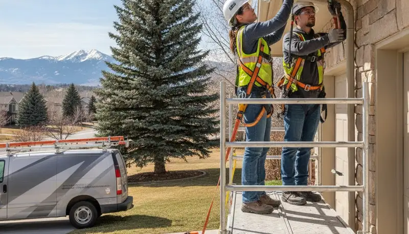 Emergency plumber truck for plumbing repair in Aurora, CO