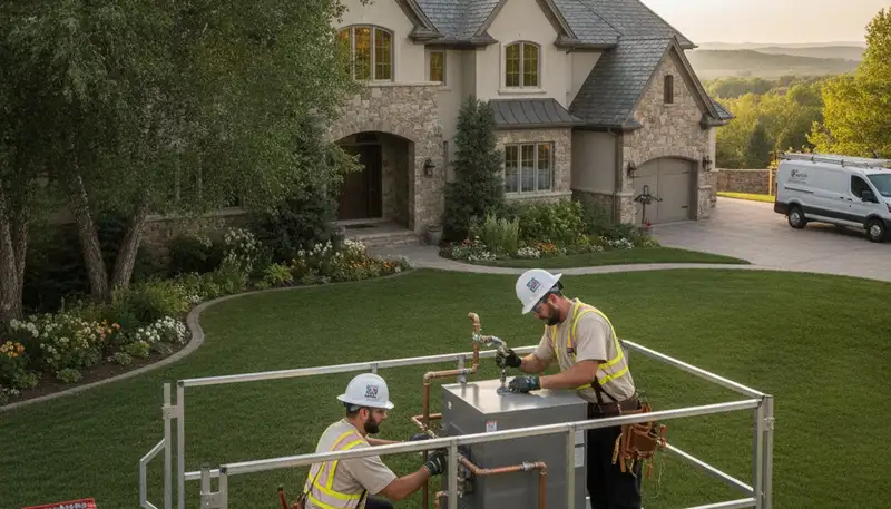Emergency plumber truck in Aurora, CO for plumbing repair services