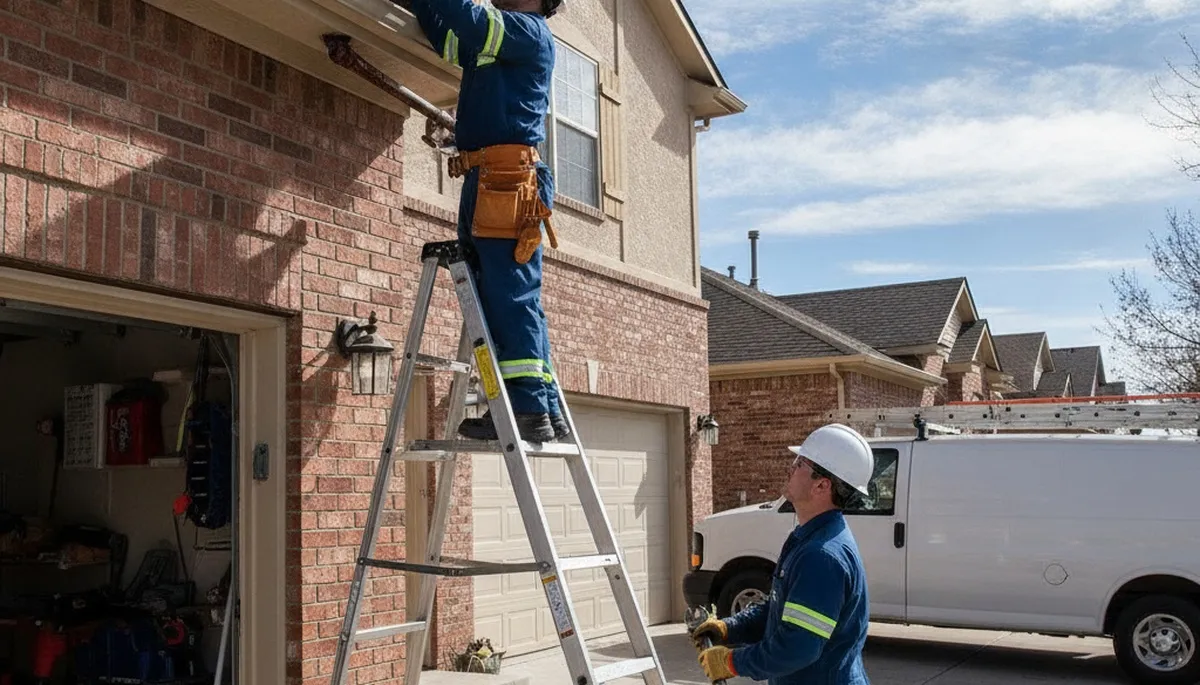 Emergency plumber service van in Aurora, CO for plumbing repair and leak response