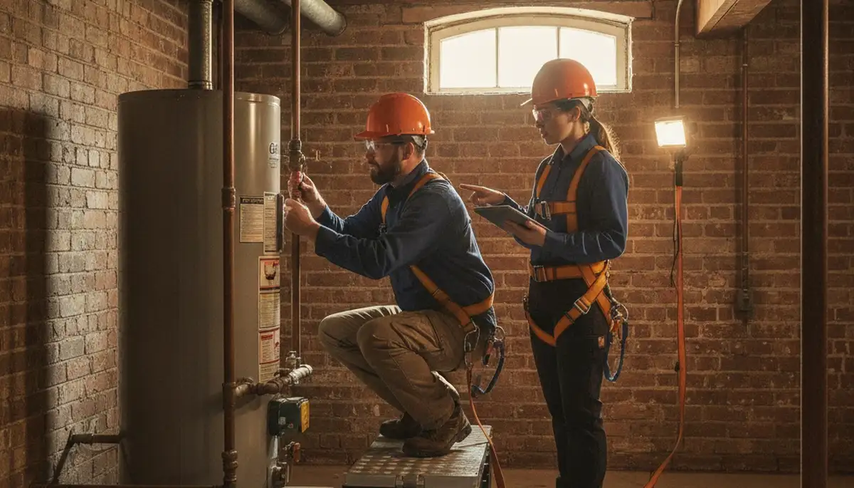 Emergency plumber servicing a home in Aurora, CO for fast plumbing repair