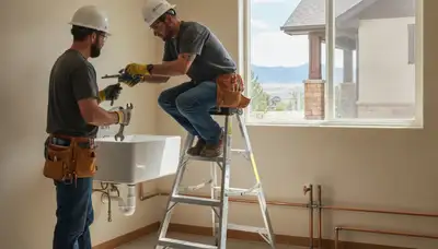 Emergency plumber truck for plumbing repair services in Aurora, CO