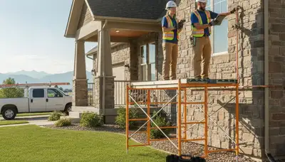 Emergency plumber repairing a leak in Aurora, CO for residential plumbing service