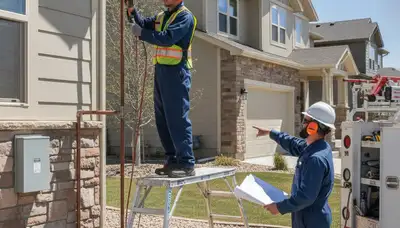 Emergency plumber servicing a pipe repair in Aurora, CO, for fast plumbing repair