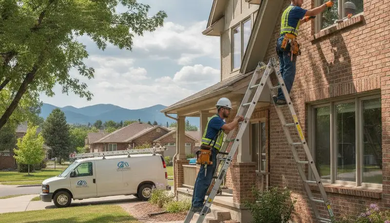 Emergency plumber providing plumbing repair service in Aurora, CO