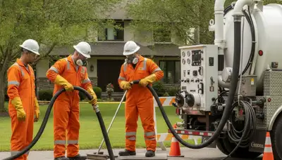 Septic tank cleaning service for Aurora, CO homes by On Call Plumbers