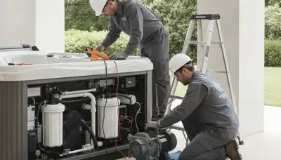 Aurora, CO spa repair plumber restoring home spa function for emergency plumbing service