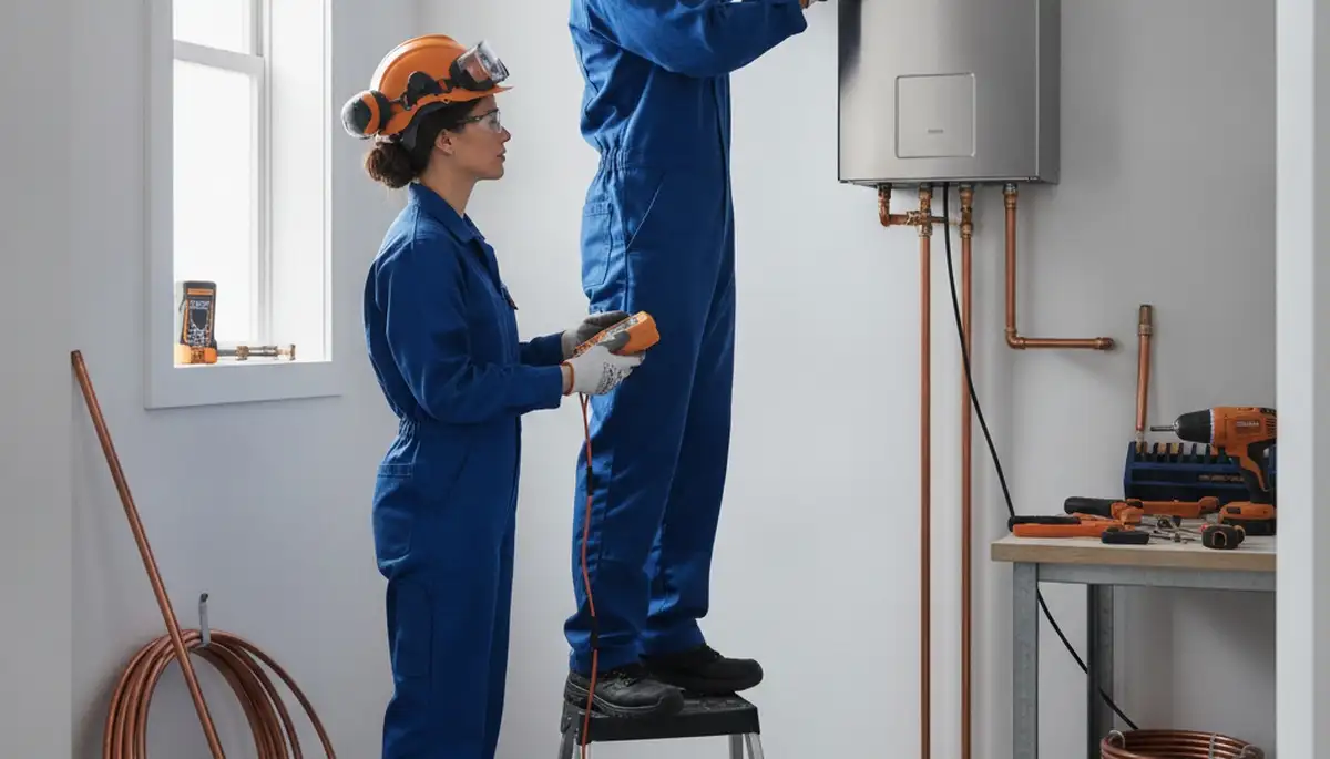 Tankless water heater installation and repair service in Aurora, CO for reliable hot water