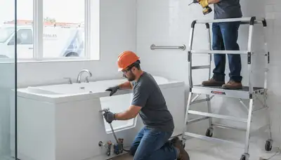 Walk-in tub installation for Aurora, CO homeowners by On Call Plumbers